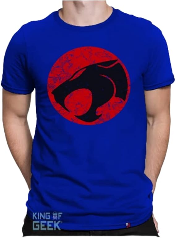 camiseta thundercats azul